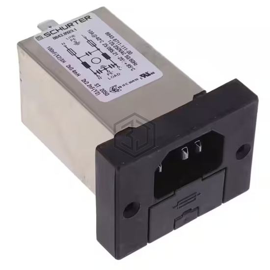 8843.8923.1 - SCHURTER Inc. - Power Entry Connectors - Inlets, Outlets, Modules