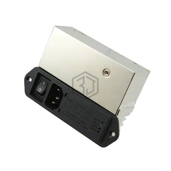 3EXM4S - TE Connectivity Corcom Filters - Power Entry Connectors - Inlets, Outlets, Modules