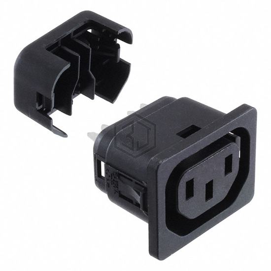 6610.1014.03 - SCHURTER Inc. - Power Entry Connectors - Inlets, Outlets, Modules