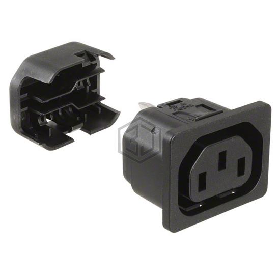 6610.2014.03 - SCHURTER Inc. - Power Entry Connectors - Inlets, Outlets, Modules