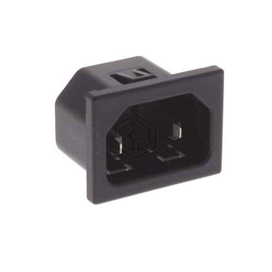 6162.0033 - SCHURTER Inc. - Power Entry Connectors - Inlets, Outlets, Modules