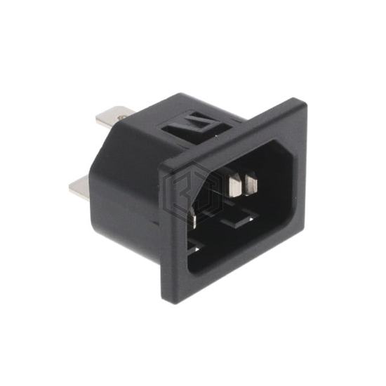 6162.0027 - SCHURTER Inc. - Power Entry Connectors - Inlets, Outlets, Modules