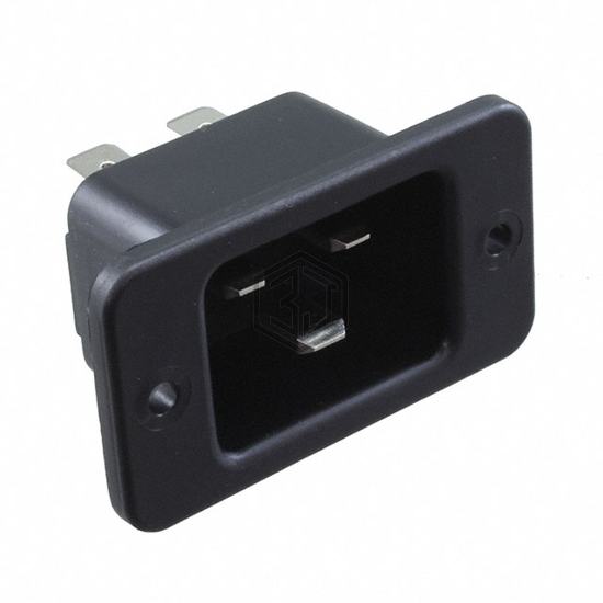 6163.0005 - SCHURTER Inc. - Power Entry Connectors - Inlets, Outlets, Modules