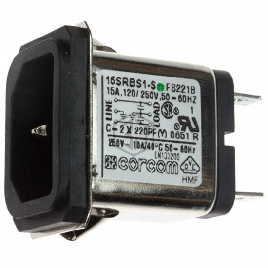 2-6609987-1 - TE Connectivity Corcom Filters - Power Entry Connectors - Inlets, Outlets, Modules