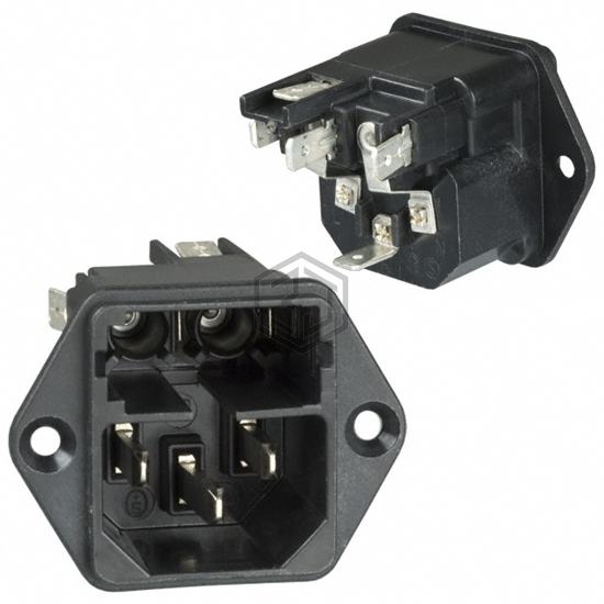 4301.0511 - SCHURTER Inc. - Power Entry Connectors - Inlets, Outlets, Modules