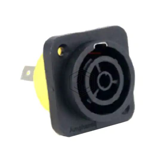 HPT-3-FDW - Amphenol Audio - Power Entry Connectors - Inlets, Outlets, Modules