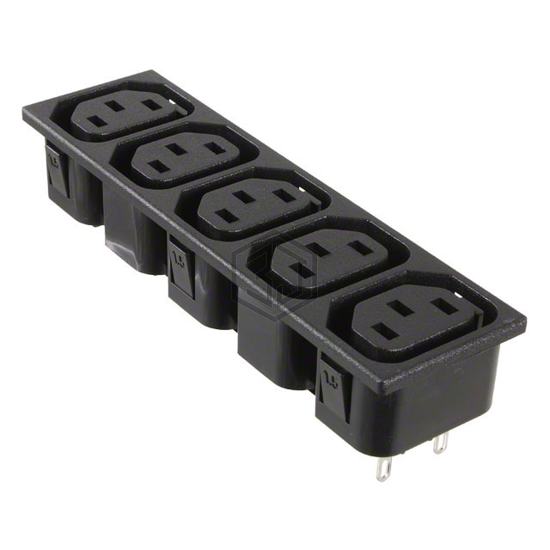 0909.0031 - SCHURTER Inc. - Power Entry Connectors - Inlets, Outlets, Modules