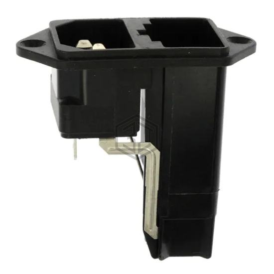 4303.0001 - SCHURTER Inc. - Power Entry Connectors - Inlets, Outlets, Modules