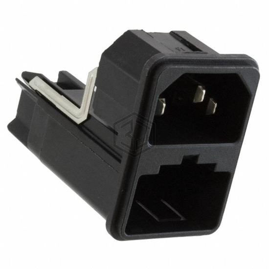 4303.0002 - SCHURTER Inc. - Power Entry Connectors - Inlets, Outlets, Modules