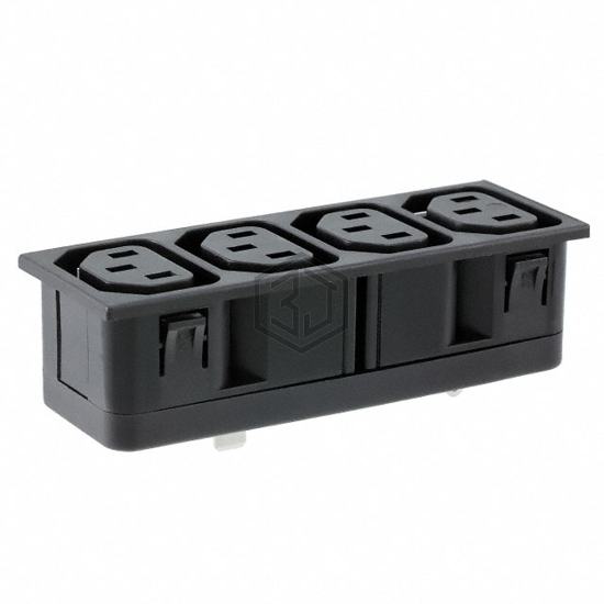 4752.5000 - SCHURTER Inc. - Power Entry Connectors - Inlets, Outlets, Modules
