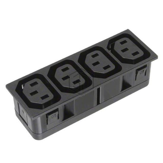4752.6200 - SCHURTER Inc. - Power Entry Connectors - Inlets, Outlets, Modules