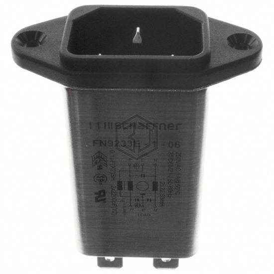 FN9233E-1-06 - Schaffner EMC Inc. - Power Entry Connectors - Inlets, Outlets, Modules