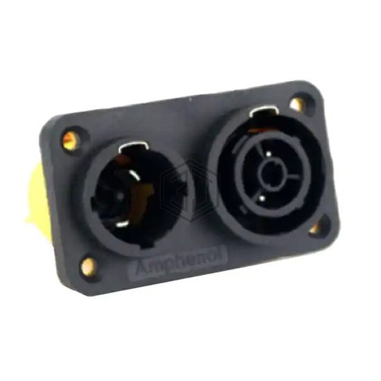 HPT-3-CC - Amphenol Audio - Power Entry Connectors - Inlets, Outlets, Modules