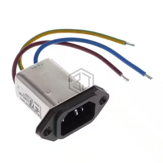 3-6609006-3 - TE Connectivity Corcom Filters - Power Entry Connectors - Inlets, Outlets, Modules