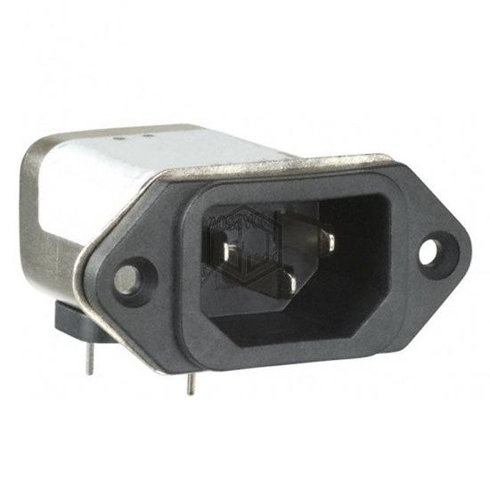 1-6609008-1 - TE Connectivity Corcom Filters - Power Entry Connectors - Inlets, Outlets, Modules