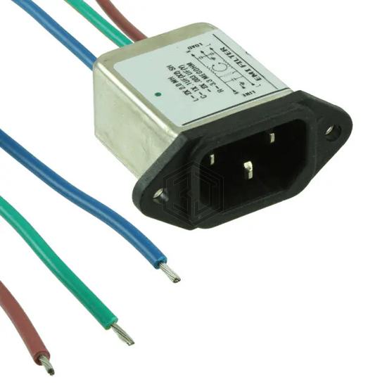 6609016-4 - TE Connectivity Corcom Filters - Power Entry Connectors - Inlets, Outlets, Modules