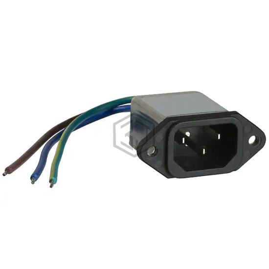 2-6609006-6 - TE Connectivity Corcom Filters - Power Entry Connectors - Inlets, Outlets, Modules