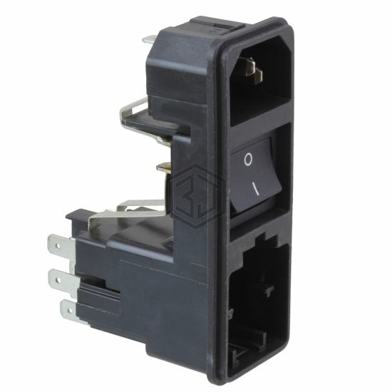KG10.6101.105 - SCHURTER Inc. - Power Entry Connectors - Inlets, Outlets, Modules