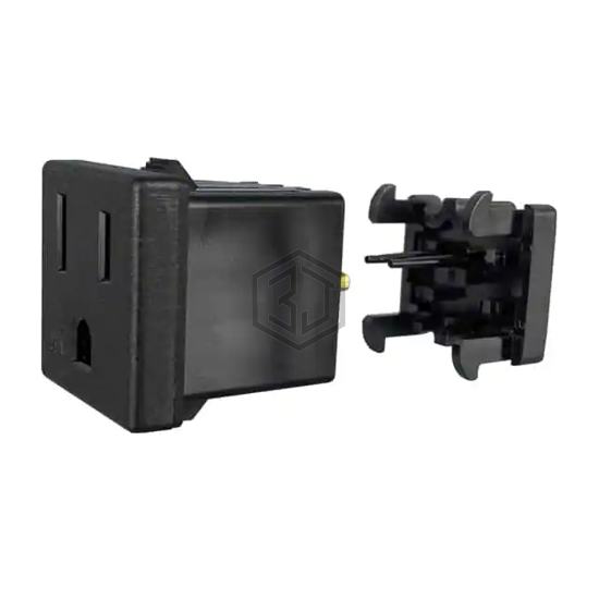 739W-X2/45 - Qualtek - Power Entry Connectors - Inlets, Outlets, Modules