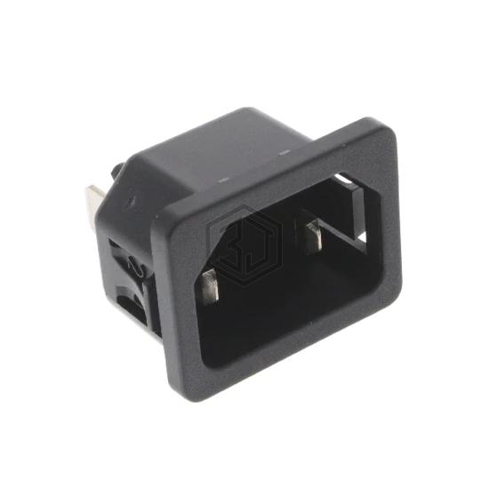 6102.5320 - SCHURTER Inc. - Power Entry Connectors - Inlets, Outlets, Modules