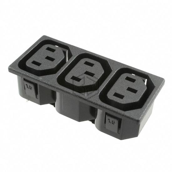 0909.0011 - SCHURTER Inc. - Power Entry Connectors - Inlets, Outlets, Modules