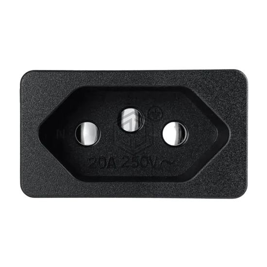 741W-J/02 - Qualtek - Power Entry Connectors - Inlets, Outlets, Modules