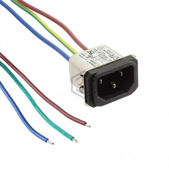 3-6609987-1 - TE Connectivity Corcom Filters - Power Entry Connectors - Inlets, Outlets, Modules