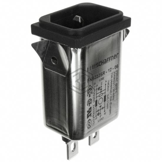 FN9222SR-12-06 - Schaffner EMC Inc. - Power Entry Connectors - Inlets, Outlets, Modules