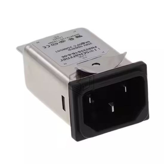 FN9233S1B-8-06 - Schaffner EMC Inc. - Power Entry Connectors - Inlets, Outlets, Modules