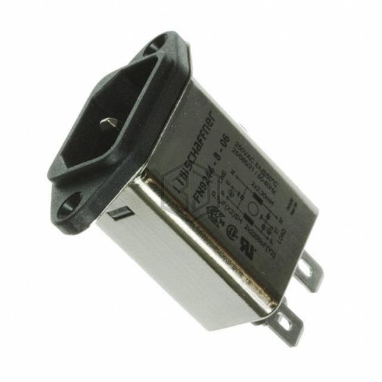 FN9244-8-06 - Schaffner EMC Inc. - Power Entry Connectors - Inlets, Outlets, Modules