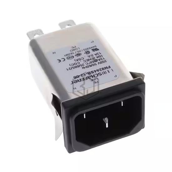 FN9244SB-12-06 - Schaffner EMC Inc. - Power Entry Connectors - Inlets, Outlets, Modules