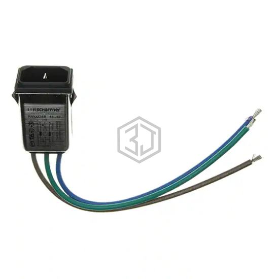 FN9222SR-10-07 - Schaffner EMC Inc. - Power Entry Connectors - Inlets, Outlets, Modules