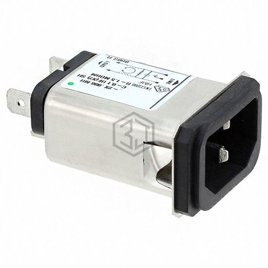 1-6609008-9 - TE Connectivity Corcom Filters - Power Entry Connectors - Inlets, Outlets, Modules