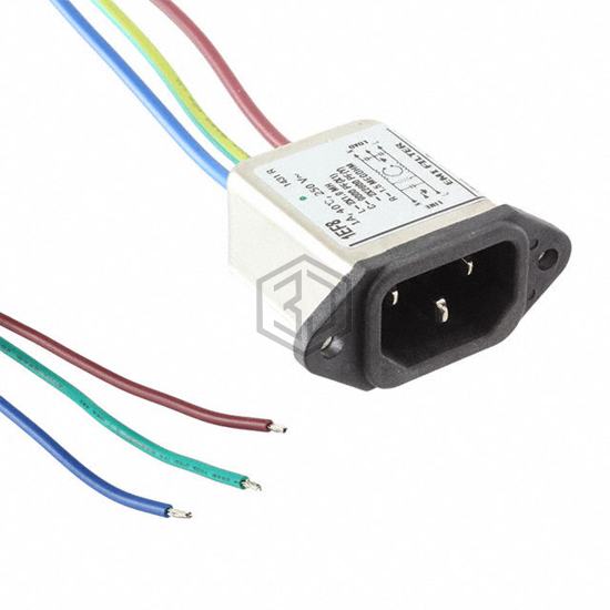 6609014-4 - TE Connectivity Corcom Filters - Power Entry Connectors - Inlets, Outlets, Modules
