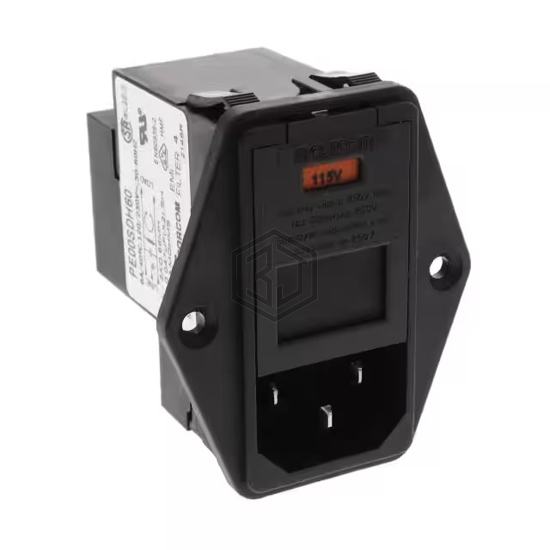 8-6609929-5 - TE Connectivity Corcom Filters - Power Entry Connectors - Inlets, Outlets, Modules
