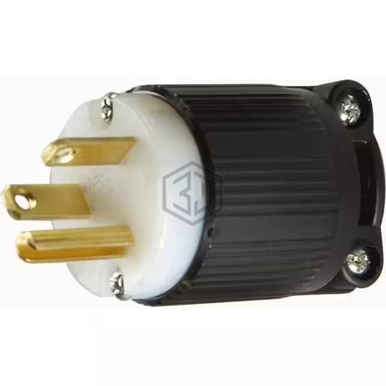 NEMA 5-20 PLUG - Powertronics - Power Entry Connectors - Inlets, Outlets, Modules