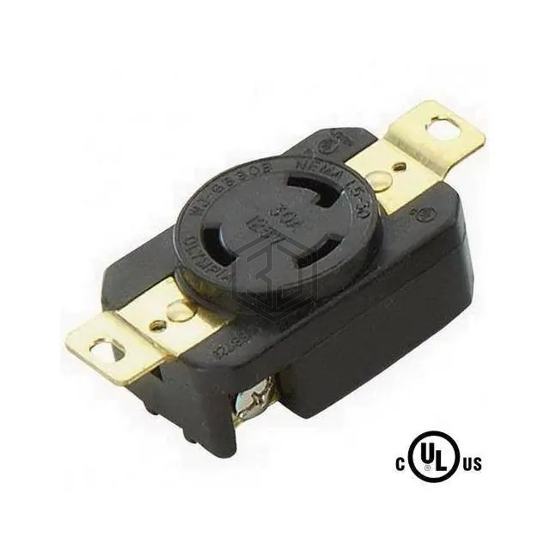 NEMA L5-30 RECEPTACLE - Powertronics - Power Entry Connectors - Inlets, Outlets, Modules