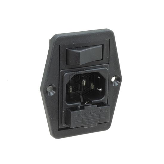 BVB01/Z0000/01 - Bulgin - Power Entry Connectors - Inlets, Outlets, Modules