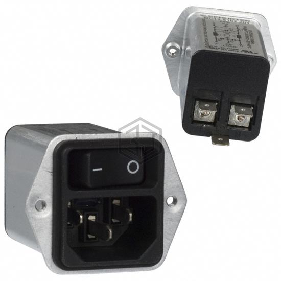 DC12.5102.201 - SCHURTER Inc. - Power Entry Connectors - Inlets, Outlets, Modules