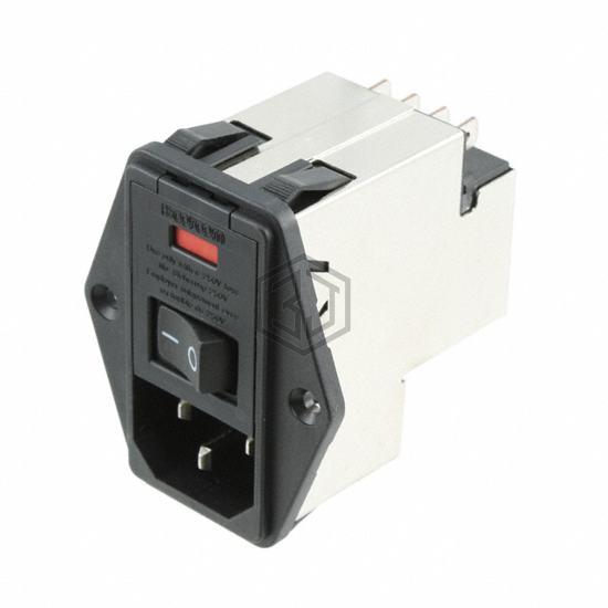 2-6609104-4 - TE Connectivity Corcom Filters - Power Entry Connectors - Inlets, Outlets, Modules