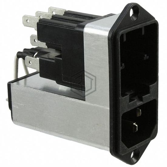 CE60.6100.151 - SCHURTER Inc. - Power Entry Connectors - Inlets, Outlets, Modules