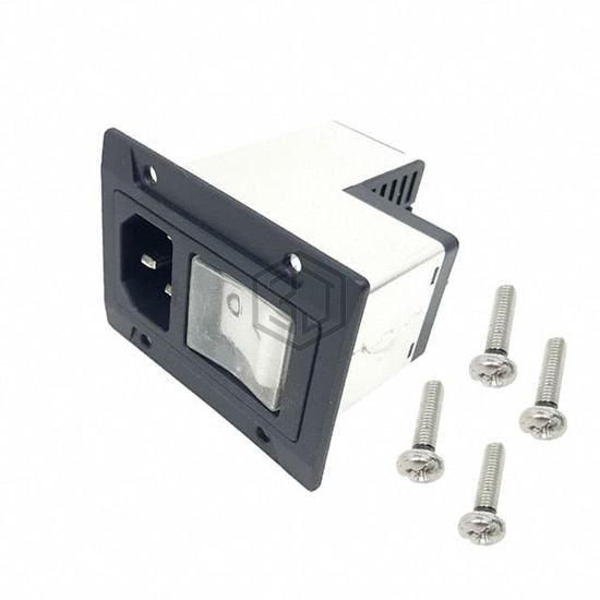DG12-CBDWM100C0-000-C6135-720-1880-00 - SCHURTER Inc. - Power Entry Connectors - Inlets, Outlets, Modules
