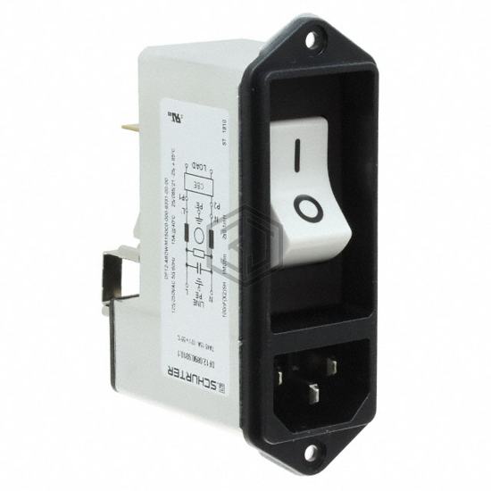 DF12.0890.9310.1 - SCHURTER Inc. - Power Entry Connectors - Inlets, Outlets, Modules