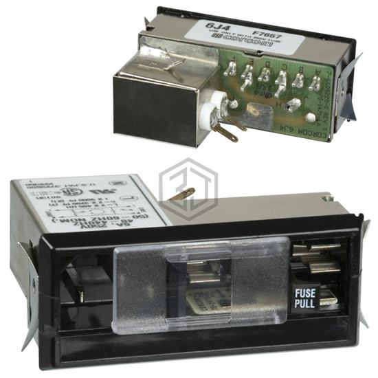 6609125-1 - TE Connectivity Corcom Filters - Power Entry Connectors - Inlets, Outlets, Modules