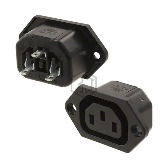 6600.3100 - SCHURTER Inc. - Power Entry Connectors - Inlets, Outlets, Modules