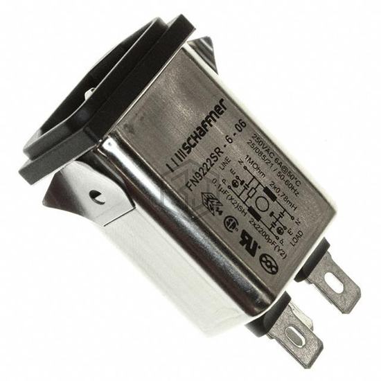 FN9222SR-6-06 - Schaffner EMC Inc. - Power Entry Connectors - Inlets, Outlets, Modules