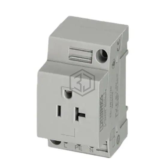 0804508 - Phoenix Contact - Power Entry Connectors - Inlets, Outlets, Modules
