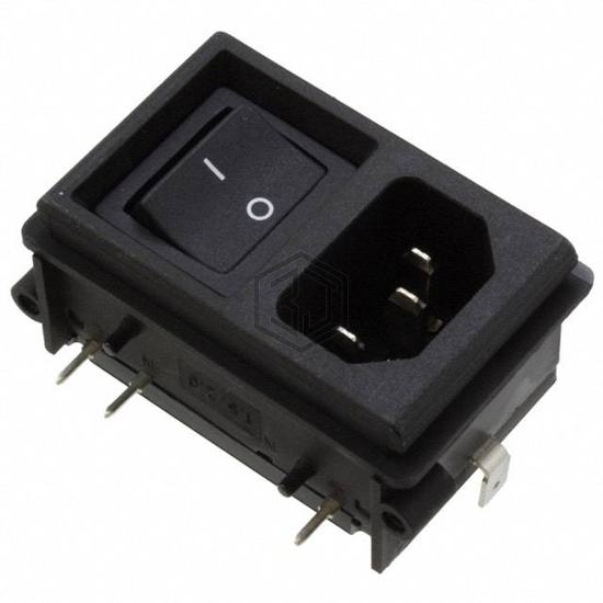 KP01.1152.11 - SCHURTER Inc. - Power Entry Connectors - Inlets, Outlets, Modules
