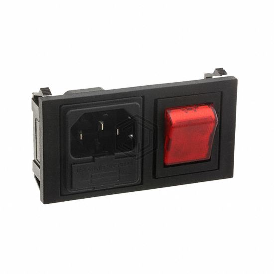 BZH01/Z0000/11 - Bulgin - Power Entry Connectors - Inlets, Outlets, Modules