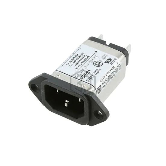 15EEB1 - TE Connectivity Corcom Filters - Power Entry Connectors - Inlets, Outlets, Modules